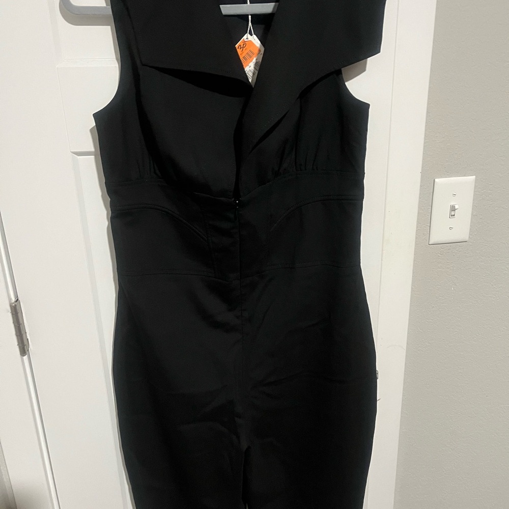 Lanvin Black Sleeveless Jumpsuit